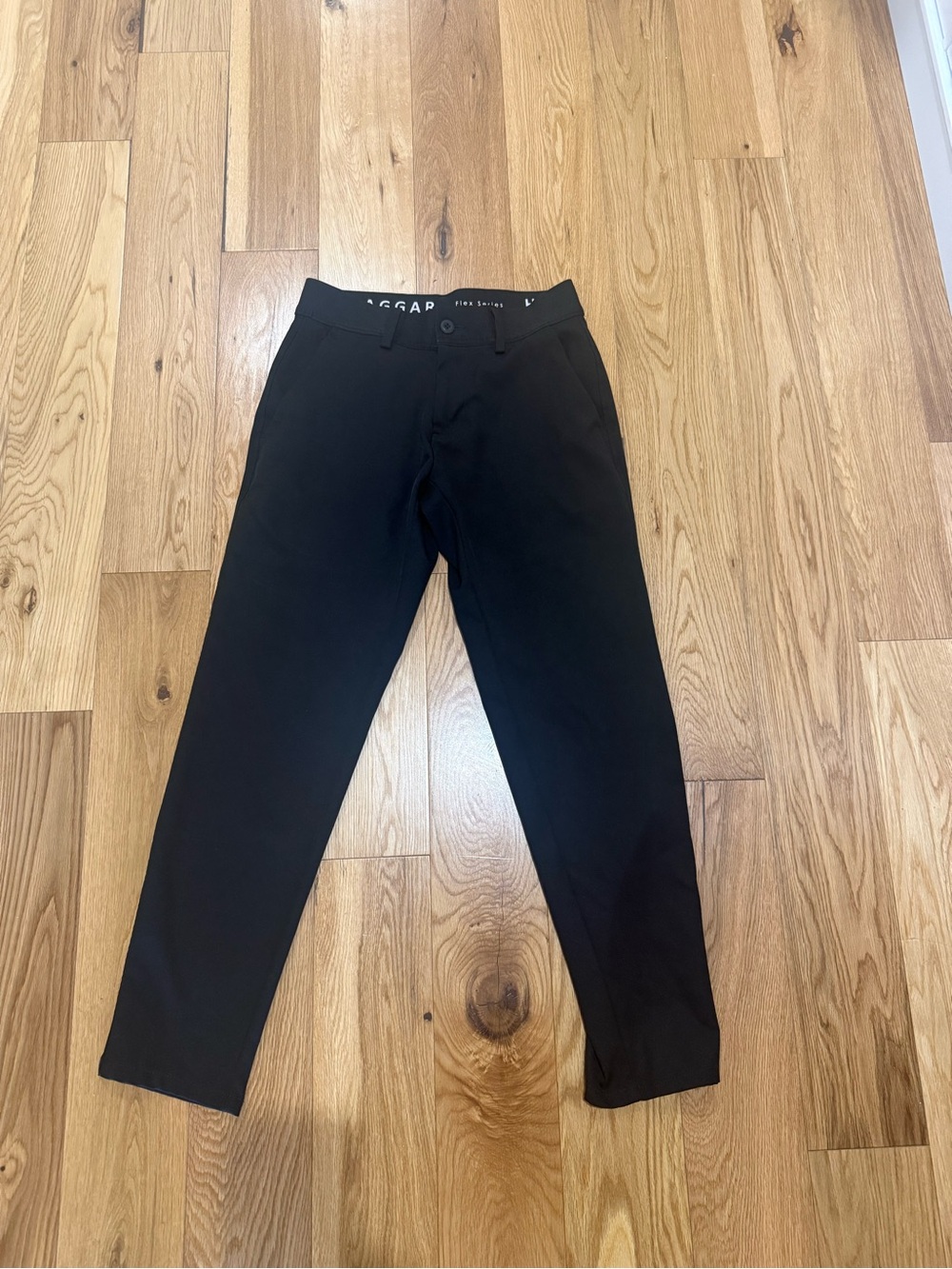Haggar  Men’s Black Slim Chino Pants 30x30